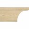 Ekena Millwork Huntington Rough Sawn Rafter Tail, Douglas Fir, 6"W x 8"H x 16"L RFT06X08X16HUN00RDF - alternate 4